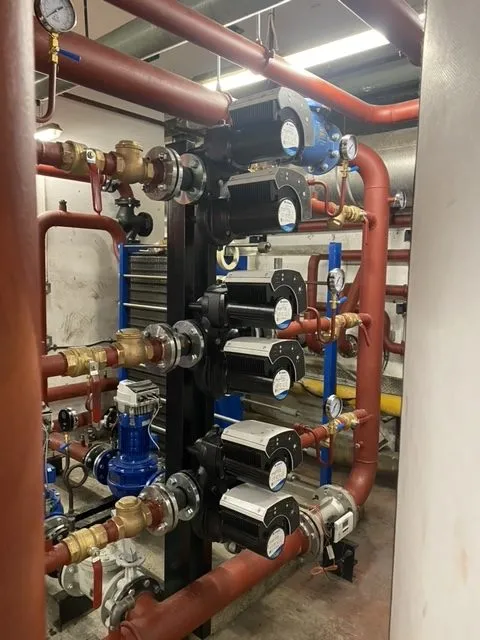 Middlesex & York Way Estates - installation detail 8