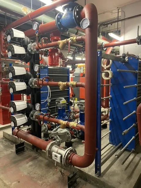 Middlesex & York Way Estates - installation detail 9