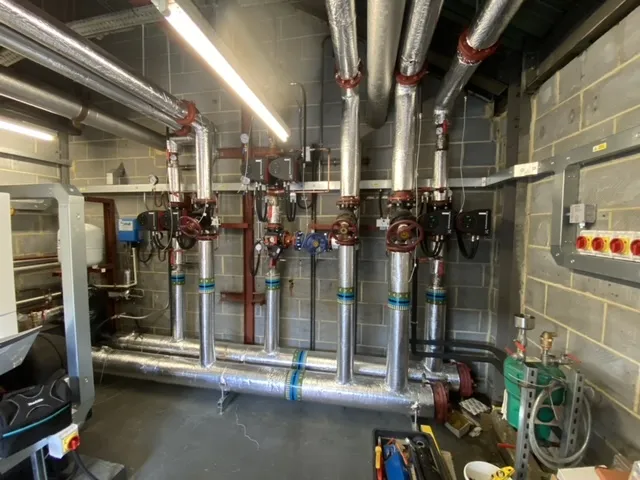 St Martins Hospital - installation detail 3